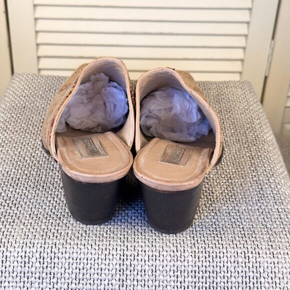 Matisse Sheryl Southwestern Tapestry Mule Block Heels Boho Western Women's 10 - Picture 7 of 8